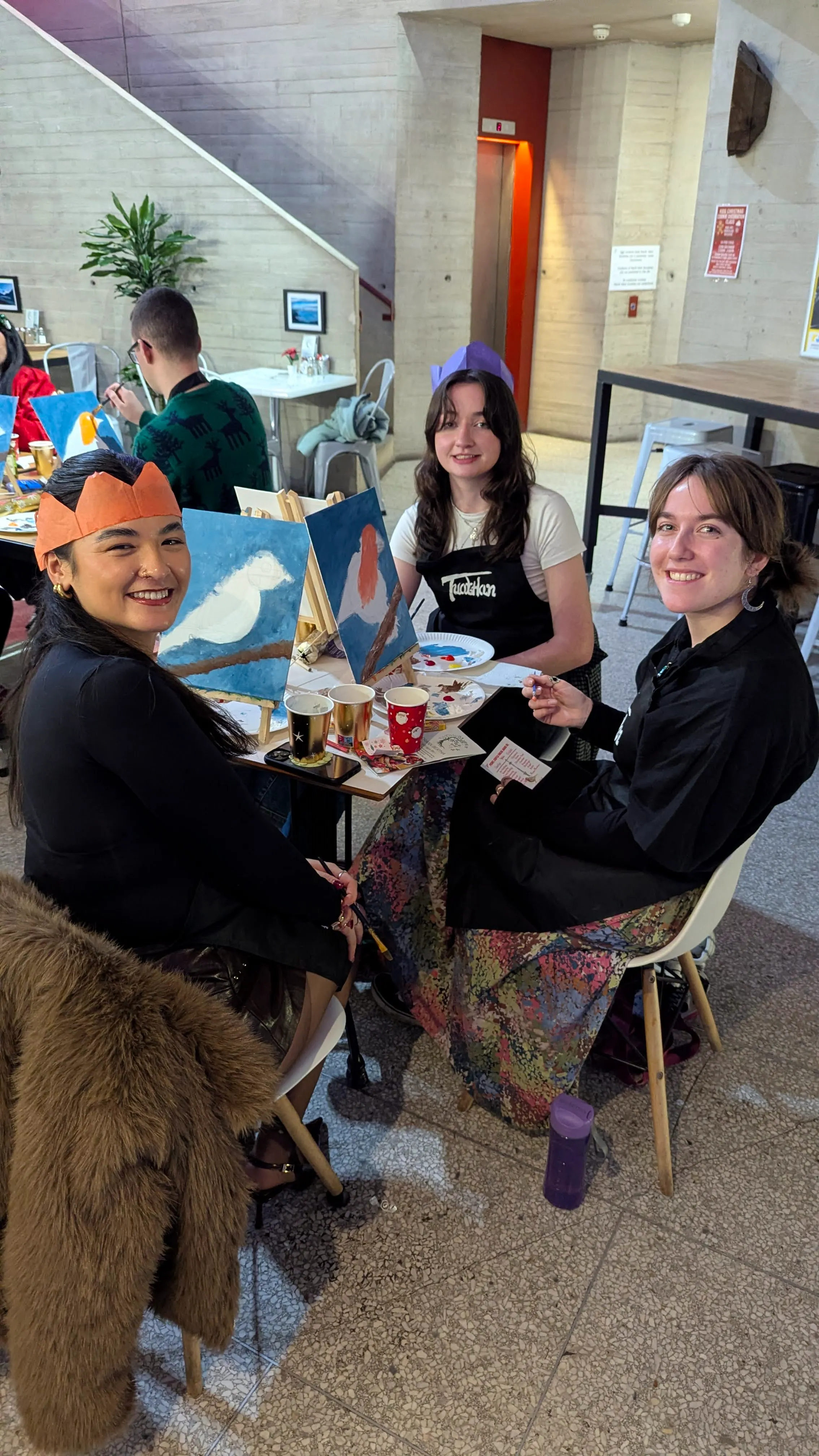 Gaeilge and painting social event hosted by Tuathan in Belfast