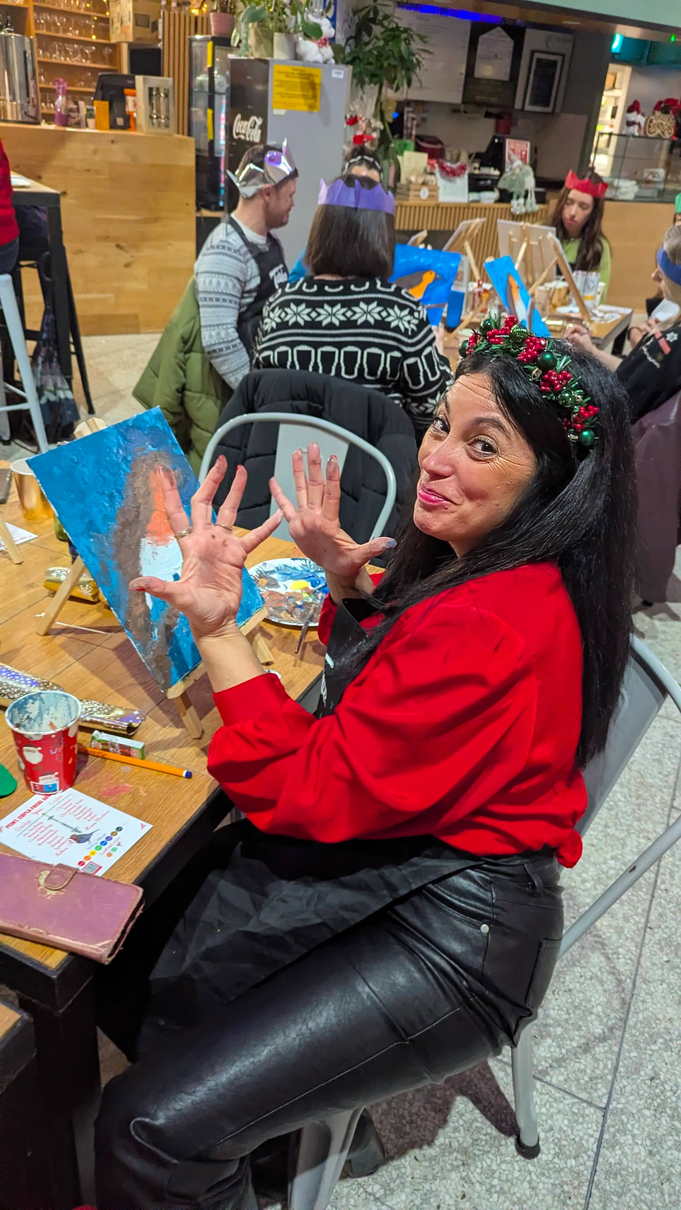 Community paint night with cúpla focal — Tuathan Belfast