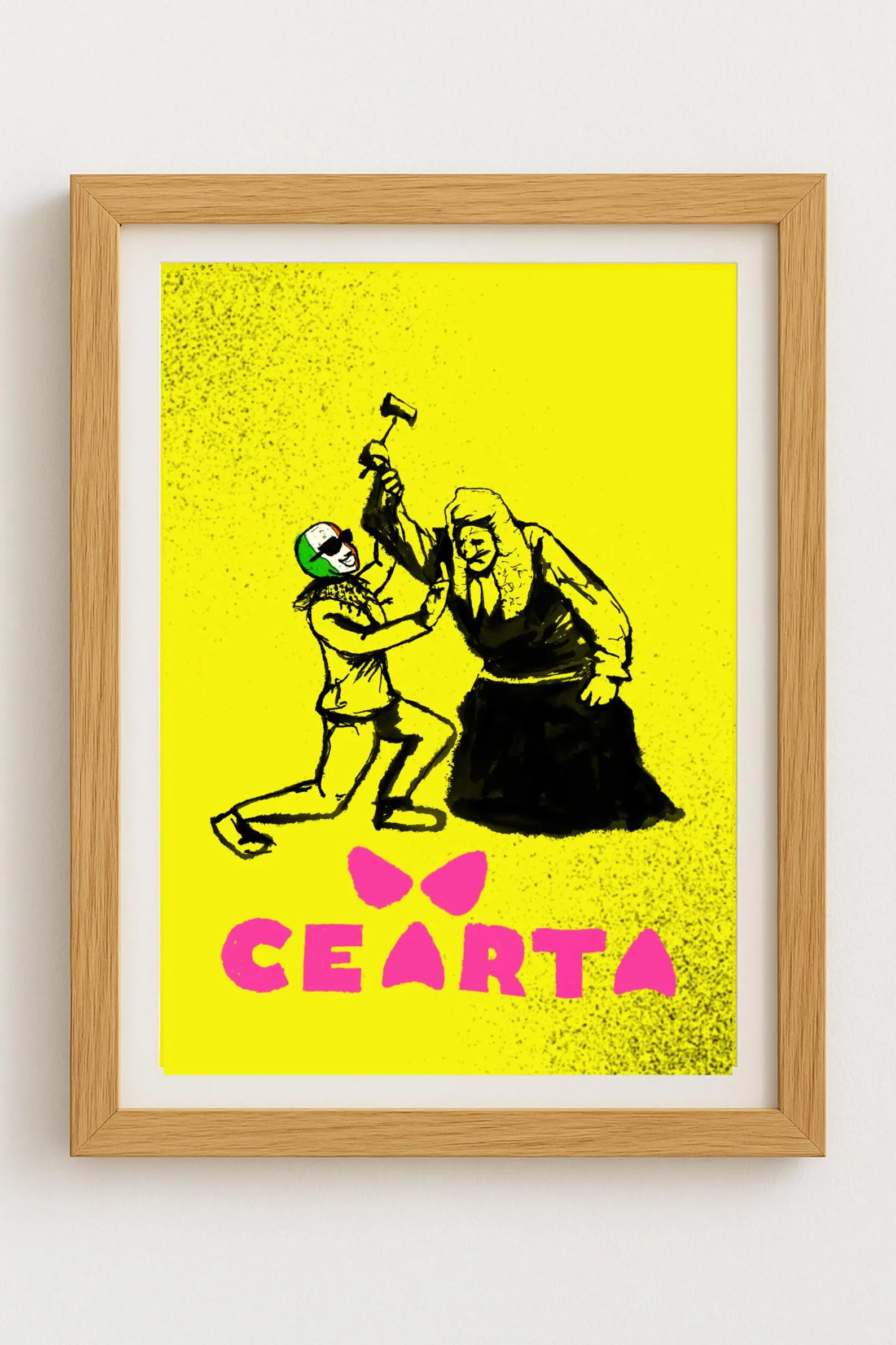 Creative Gaeilge workshop run by Tuathan in Belfast