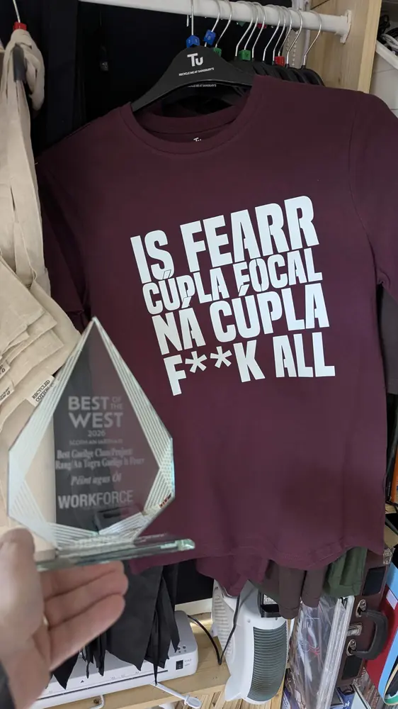 Gaeilge t-shirt by Tuathan