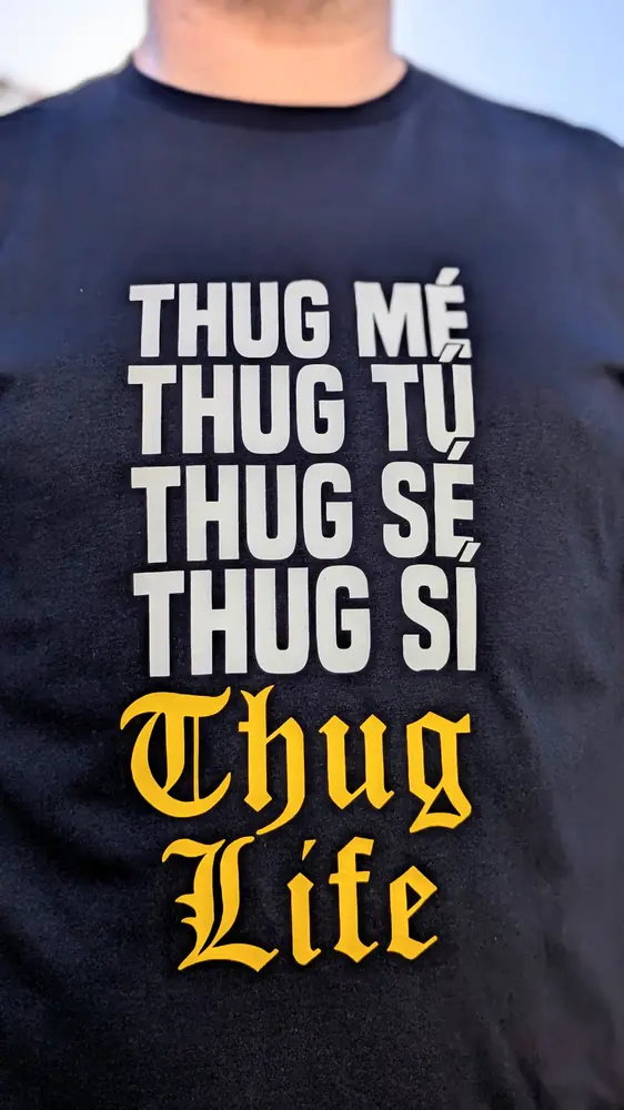 Irish language t-shirt by Tuathan Belfast